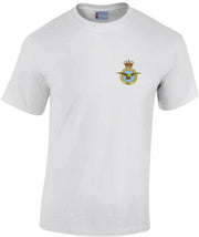 RAF (Royal Air Force) Cotton T-shirt Clothing - T-shirt The Regimental Shop Small: 34/36" White 
