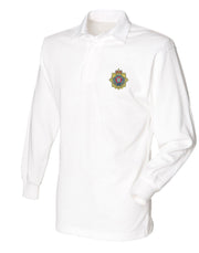 Royal Logistic Corps (RLC) Rugby Shirt Clothing - Rugby Shirt The Regimental Shop 36" (S) White 