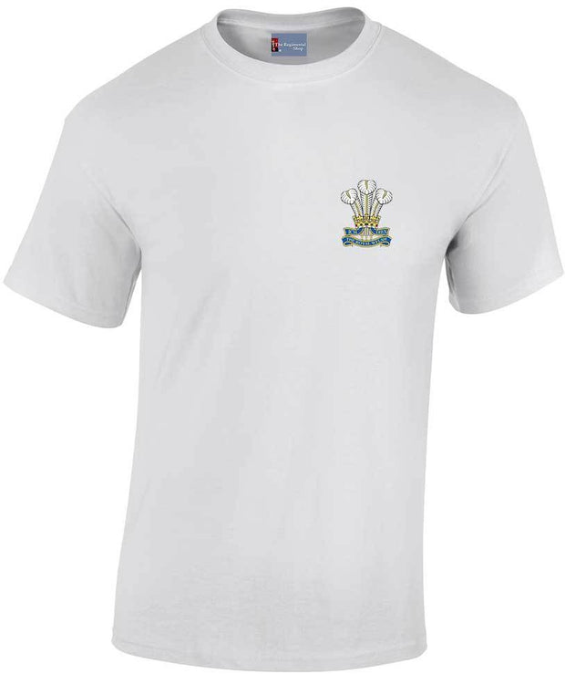 Royal Welsh Cotton Regimental T-shirt Clothing - T-shirt The Regimental Shop