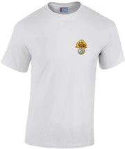 Royal Regiment of Fusiliers Cotton T-shirt Clothing - T-shirt The Regimental Shop Small: 34/36" White 