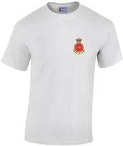 Sandhurst Cotton T-shirt Clothing - T-shirt The Regimental Shop Small: 34/36" White 
