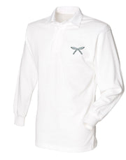 Gurkha Brigade Rugby Shirt Clothing - Rugby Shirt The Regimental Shop 36" (S) White 