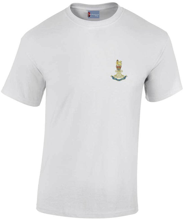 Life Guards Cotton T-shirt Clothing - T-shirt The Regimental Shop Small: 34/36" White 