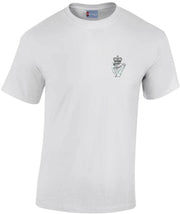 Royal Irish Cotton Regimental T-shirt Clothing - T-shirt The Regimental Shop Small: 34/36" White 