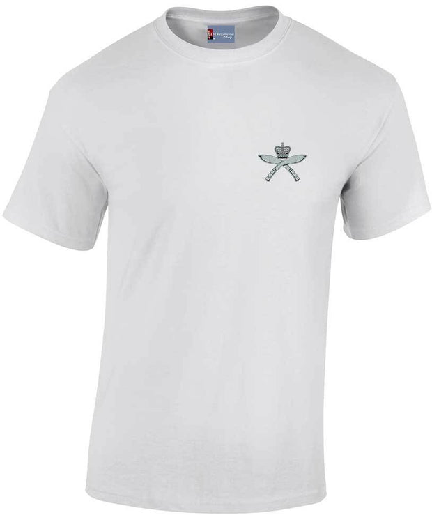 Royal Gurkha Rifles Cotton Regimental T-shirt Clothing - T-shirt The Regimental Shop Small: 34/36" White 