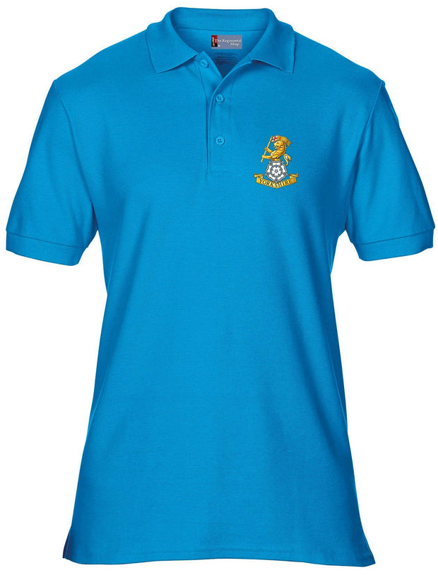 The Royal Yorkshire Regiment Polo Shirt Clothing - Polo Shirt The Regimental Shop 42" (L) Purple 